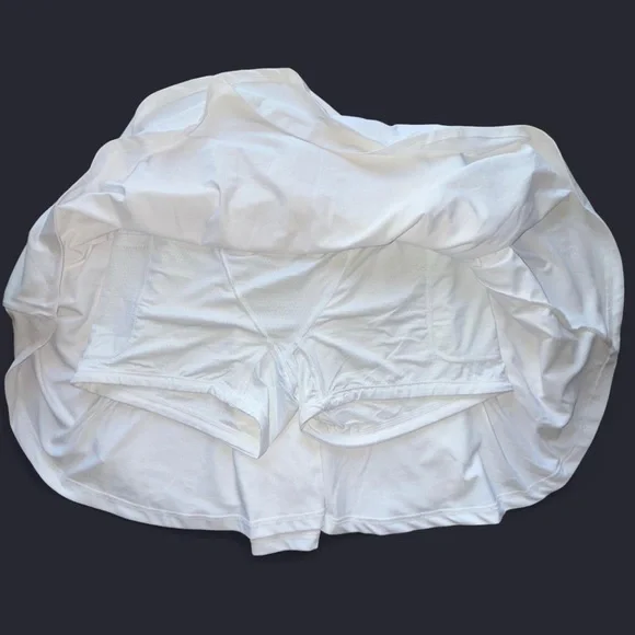 Women’s White Active Skort - Picture 3 of 6